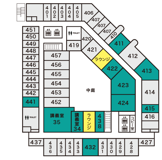 工学部3号館4階